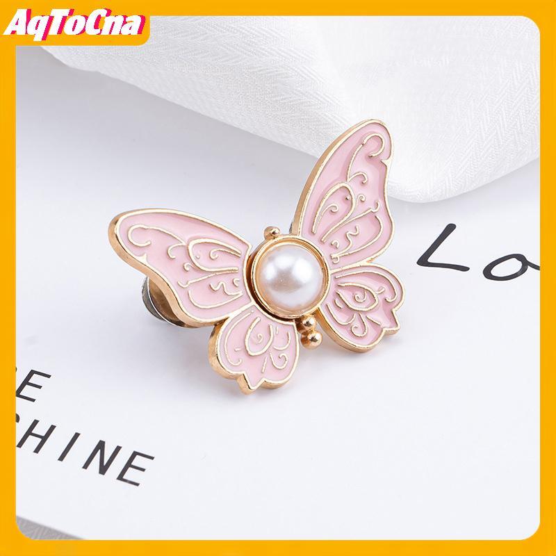 AqToCna Bướm eo điều chỉnh được cho nữ, phù hợp với quần jean và váy, nút kim loại