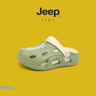 JEEP Giày Đi Biển Trẻ Em Bé Trai Bé Gái Dép Mùa Hè Trong Nhà Chống Trơn Trượt Ngoài Trời Đeo Lộn Thượng Nguồn
