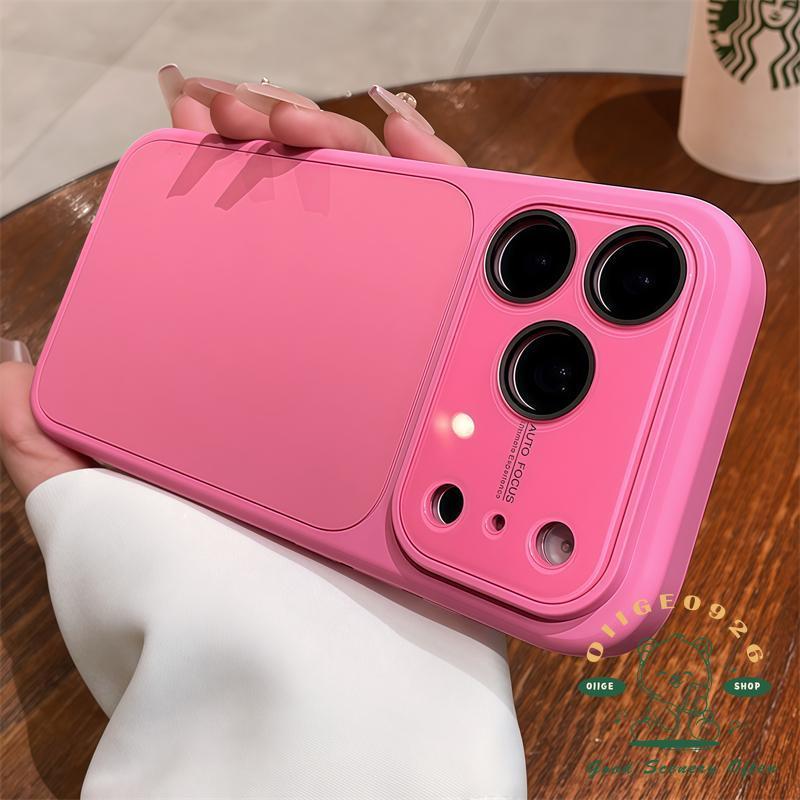 【 Ốp lưng iPhone17 】 Vỏ điện thoại silicon lỏng mờ AG Nano iPhone17 Pro Max 16 15 14 13 cho vỏ iPhone Vỏ mềm silicon TPU chống sốc