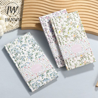 JIANWU A6 Vintage Hoa Bao Trống Bên Trong Trang Chất Liệu Cắt Dán Sổ Tay Sáng Tạo DIY Tạp Chí Đồ Dùng Học Sinh Văn Phòng Phẩm