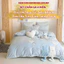 Bộ vỏ chăn ga gối 4 món chất liệu COTTON Memminbedding LUXURY Mềm mại – thoáng khí – dễ chịu suốt đêm