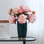 Hoa Mẫu Đơn Thược Dược giả 2 đầu 68cm cao cấp - Hoa lụa decor phòng khách sang trọng & Hoa cầm tay cô dâu (1 cành)