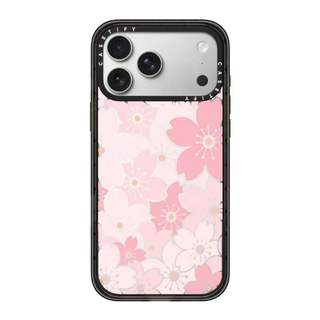 CASECASE X Pink Sakura Bloom Ốp Điện Thoại Đen / Sky Blue / Pink Fizz Candy Collection Màu Sắc Trong Suốt Cứng Hút Từ Tính Tác Động Cho IPhone 13 14 15 16 17Pro Max Plus Có Hộp