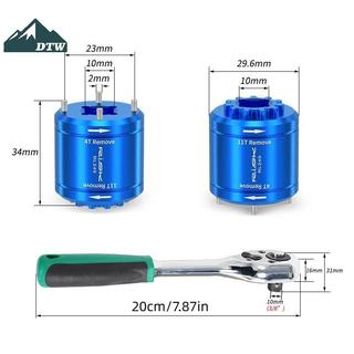Bộ Crankset 2 trong 1 cho xe đạp XTR M9100, dụng cụ tháo lắp thể thao