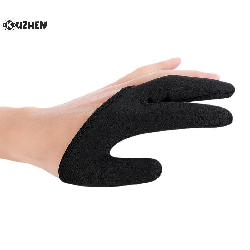 KUZHEN Găng tay chịu nhiệt 3 ngón, bảo vệ nhuộm tóc, uốn đũa phép, cắt tóc tái sử dụng, dụng cụ tạo kiểu/perming HOT