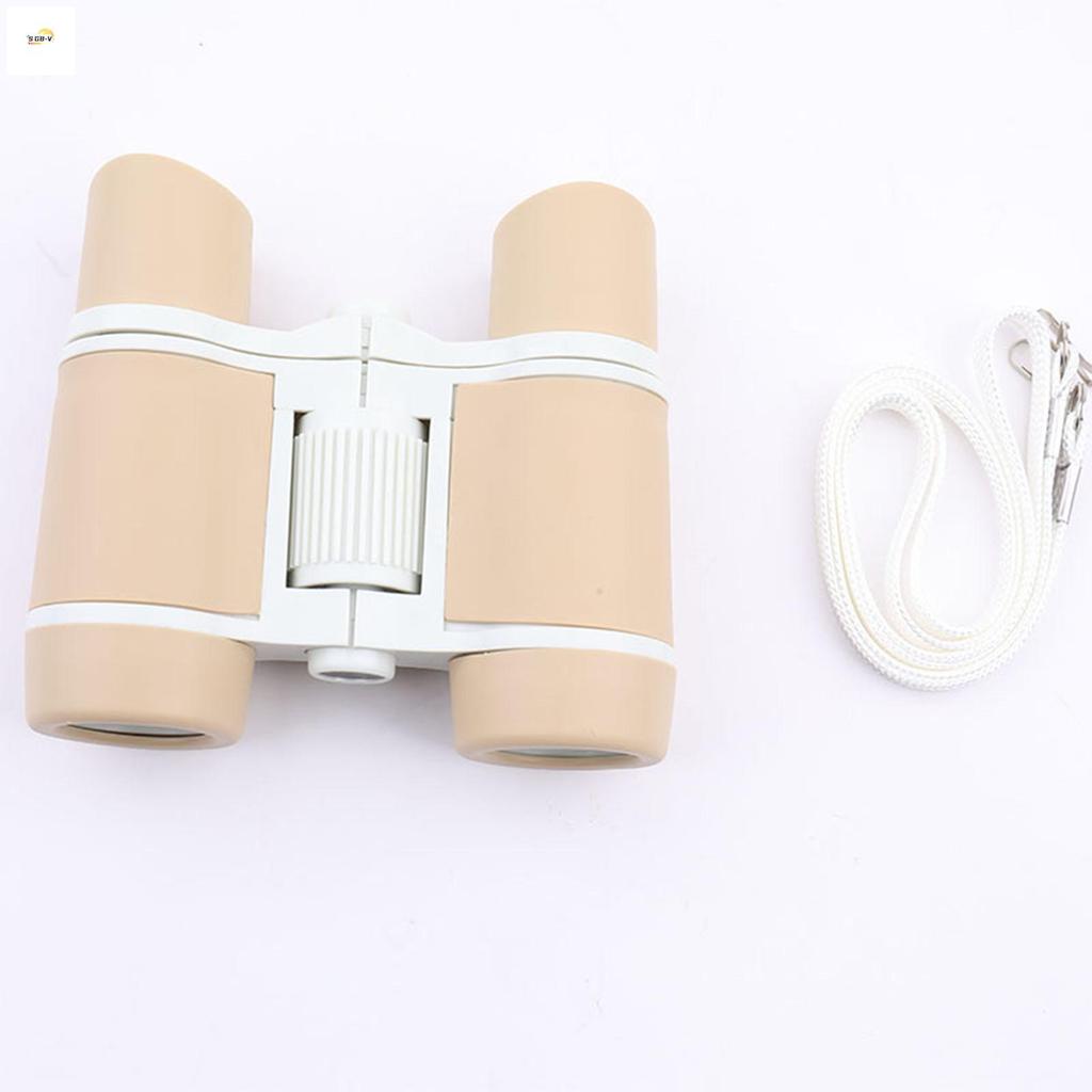 Ống nhòm nhỏ gọn chống shock dành cho trẻ em, phù hợp cho cắm trại và hoạt động ngoài trời