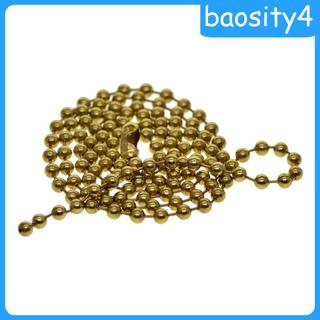 Dây chuyền bóng dài 2 mét bằng đồng thau, kèm móc khóa đính cườm