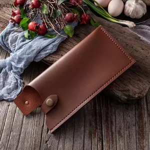 QIUWU 1 Vỏ đầu bếp Đồ tể Dụng cụ nhà bếp Vỏ da PU Vỏ bảo vệ Vỏ bọc di động Vỏ sò ngoài trời.
