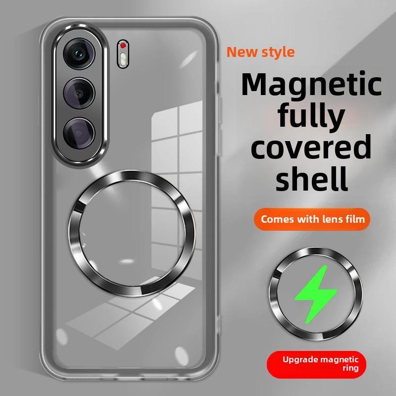 Có Ống Kính Phim Từ Tính Dành Cho Tecno Camon 40 pro Camon 40 prime Mềm Trong Suốt Vỏ Bảo Vệ camera Trong Suốt Chống Sốc Vỏ Điện Thoại