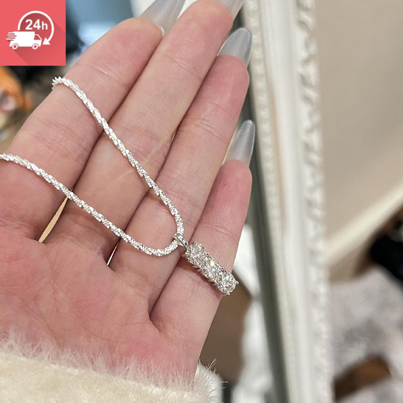Đá zirconia vòng cổ hình bầu trời đầy sao dành cho nữ