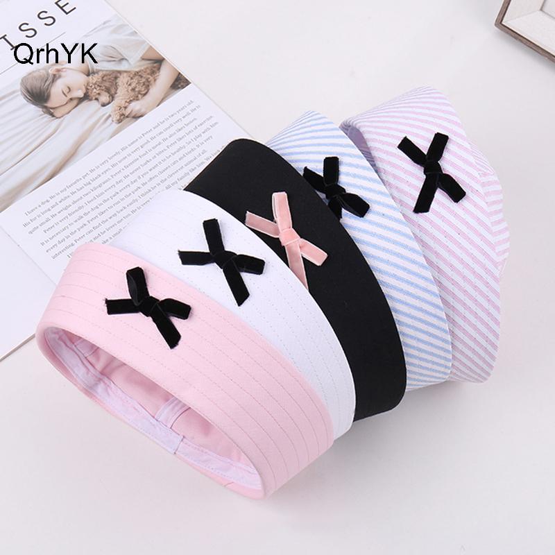Mũ Thủy Thủ Nơ Sọc Cho Nữ - Phù Hợp Mùa Xuân và Hè