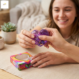 Đồ chơi giảm căng thẳng hình trái tim TPR mềm Bóp bóng chống trượt Fidget di động