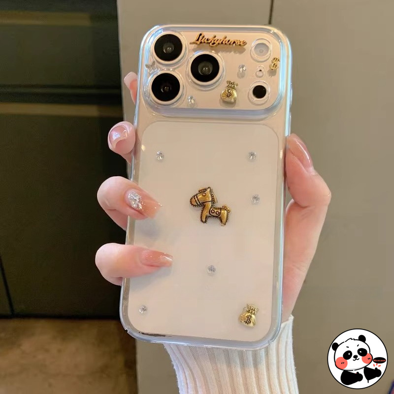 Ốp Điện Thoại Pony handmade Nguyên Chất Cho Xiaomi Mi 11 10 Ultra 11i 11X 10S 10T 10i 10T 9T Pro 9 Lite 8 Mi 6X 5X A3 A2 A1 Mix 4 Mi CC9 Pro CC9E Vỏ Hoạt Hình Dễ Thương Ngựa Trong Suốt Mềm Mại Vỏ