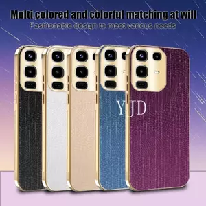 Ốp YJD Cho Infinix Note 50 Pro Plus Note50S X6658 X6855 X6870 X6856 Khung Mạ Điện Meteor Chống Rơi Điện Thoại