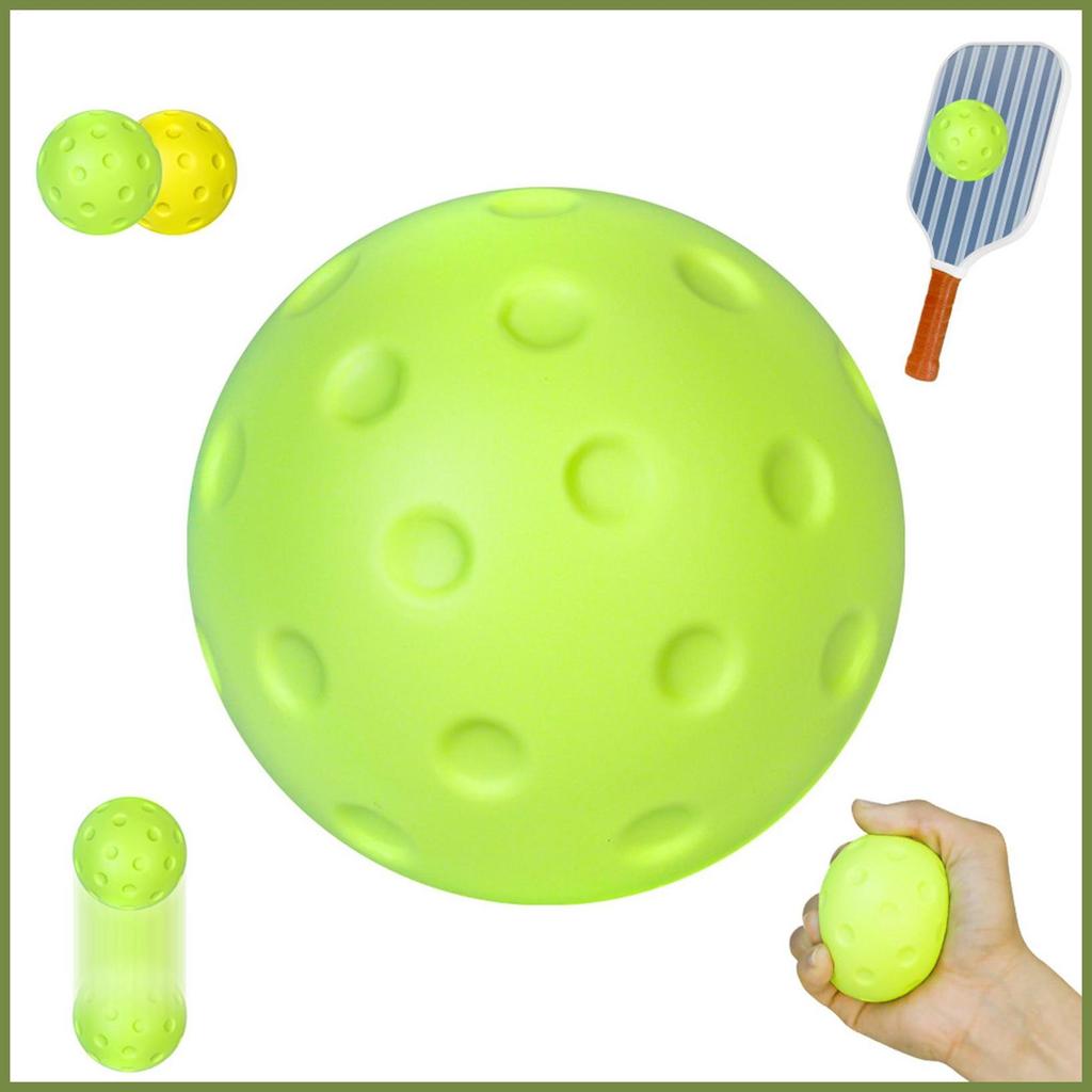 Bóng Pickleball im lặng chất liệu PU, phù hợp tập luyện trong nhà cho người mới bắt đầu