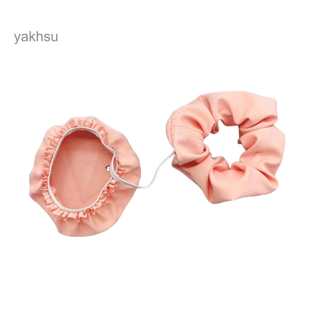 Thai| Vỏ bảo vệ bụi Vỏ đựng đồ uống có thể tái sử dụng Scrunchie – Nắp cốc buộc tóc co giãn để ngăn ngừa gián điệp đồ uống, Bảo vệ đồ uống chống bụi cho phụ nữ, bé gái, trường đại học Stu