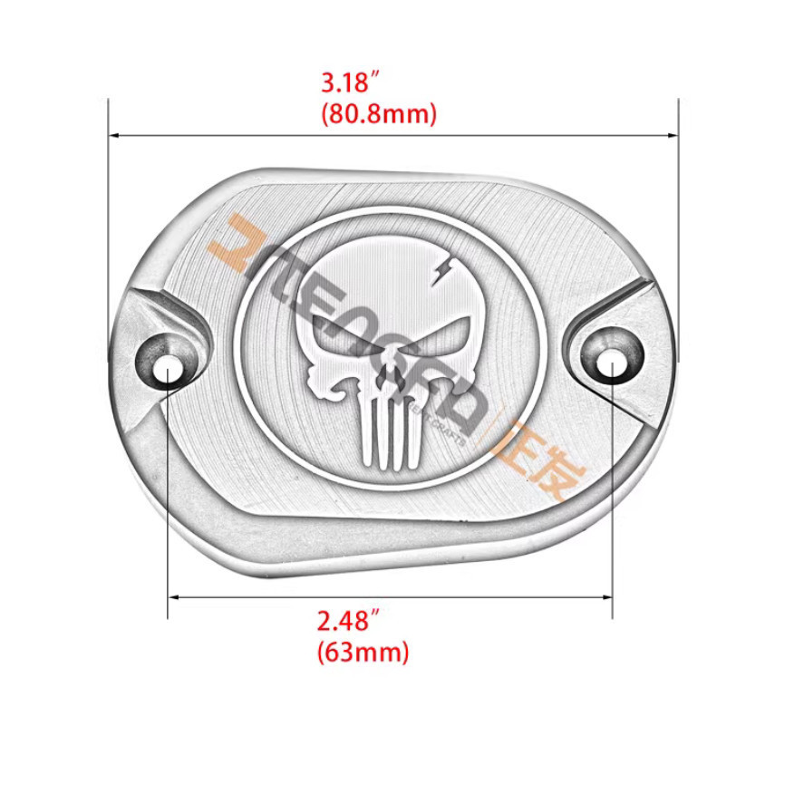 Thích hợp cho vỏ xích ly hợp mui xe CNC 2004-2019 Harley XL883 / 1200 / X48 / 72