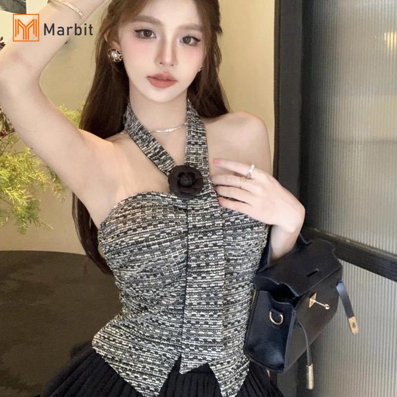 [Mar-T] Áo vest hai dây mỏng kiểu Pháp, gợi cảm cho mùa hè