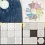 PUSKY Stencil Sashiko Tái Sử Dụng, Dụng Cụ DIY May Mặc và Trang Trí