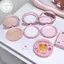 PUSKY - Bột Mềm Và Nhẹ Hình Gấu Dễ Thương, Trang Điểm Tự Nhiên Thích Hợp Cho Mọi Màu Da