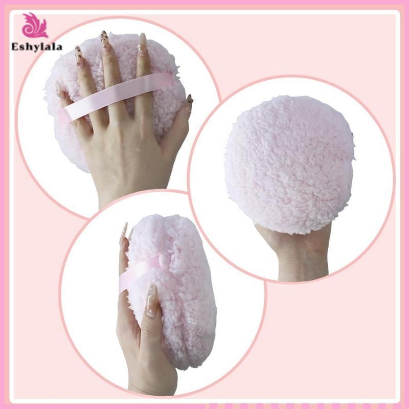 Eshylala 15cm Bột Cực Lớn Puff Oversize Dài Sang Trọng Body Powder Applicator Dễ Dàng Giữ Quá Khổ Bụi Puffs Cho Body Face Powder [MỚI]