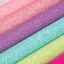 Vải da nhân tạo NKSFX, Bột lấp lánh Chunky Long lanh Vải da PVC lấp lánh, 20x30cm Đầy màu sắc lấp lánh Đồ thủ công DIY Phụ kiện túi xách bằng da giả