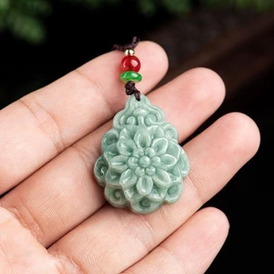Mặt dây chuyền ngọc hồng hạc đẹp cho nữ, phù hợp làm quà tặng ngày của mẹ