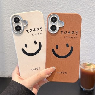 Dành Cho IPhone 17 16 15 14 13 12 11 Pro Max X XR XS Max 7 8 Plus Dễ thương Smiley Couple trường hợp điện thoại