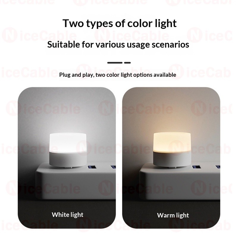 Mini Di Động USB Đèn Ngủ Sạc Điện Đèn Ngủ LED Bảo Vệ Mắt Sách Đọc Sách Tương Thích Rộng rãi