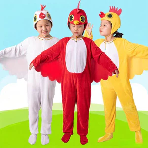 💕 HÀNG CÓ SẴN – Đầm Trang Phục Trẻ Em 3‑12 tuổi – Gà Vịt + Hoạt Hình Động Vật, Thích hợp Halloween, Giáng Sinh & Ngày Trẻ Em 🎃🎉