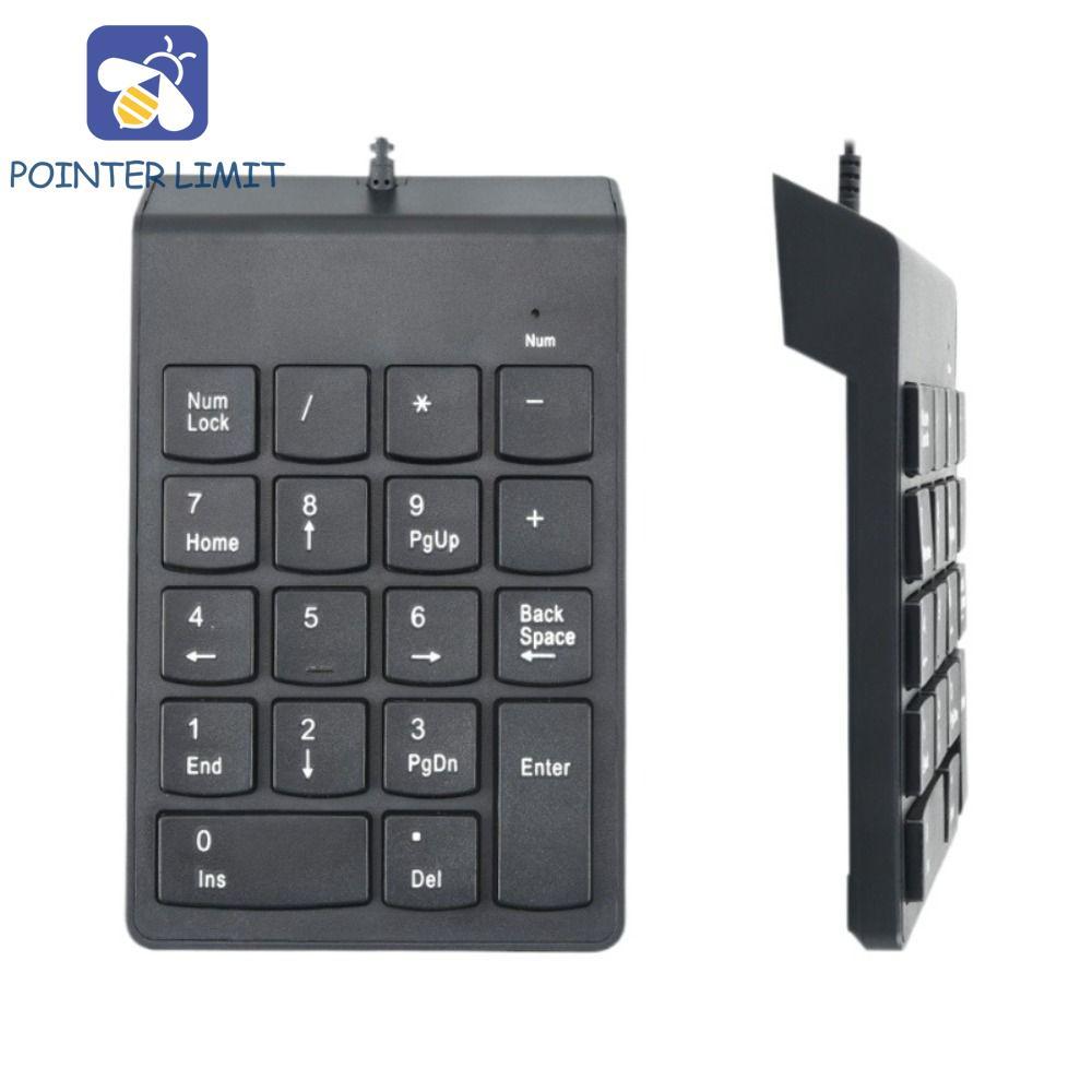 POINTER LIMIT Bàn phím kỹ thuật số USB, Bàn phím số có dây Mini tiện ...