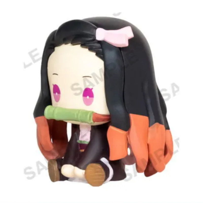 [BTF] Hàng có sẵn Nhật Bản Đồ chơi viên nang BUSHIROAD Demon Slayer Q Phiên bản Seated Peas Eye First Resell NRY6
