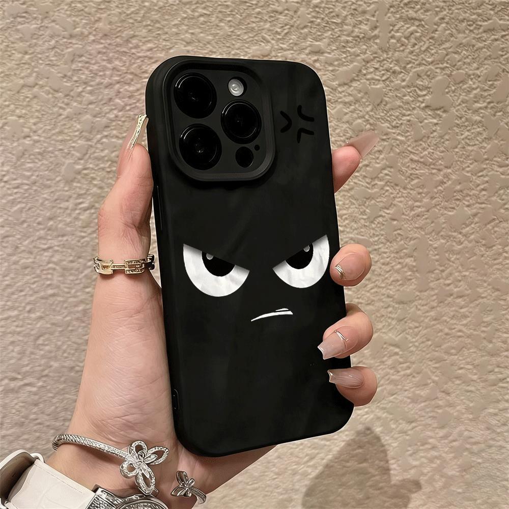 Biểu hiện tức giận có thể áp dụng cho iphone 17/16/12/13 nếp gấp 3 chiều 11/15promax vỏ điện thoại