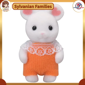 Sylvanian Families Figure 【Marshmallow Mouse Baby】 Ne-107 ST Mark Certification Ages 3 and Up Toy Dollhouse Sylvanian Families EPOCH Corporation