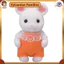 Sylvanian Families Figure 【Marshmallow Mouse Baby】 Ne-107 ST Mark Certification Ages 3 and Up Toy Dollhouse Sylvanian Families EPOCH Corporation