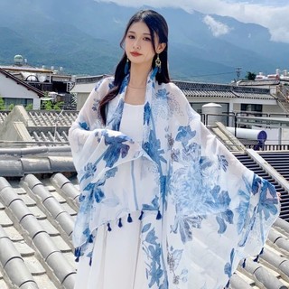 Khăn choàng ngoài lụa cao cấp, mỏng nhẹ chống nắng,ideal cho mùa hè và du lịch biển