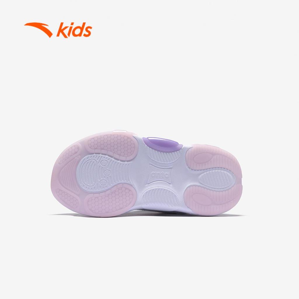 ANTA Kids Giày Thời Trang Phát Sáng Bé Gái Êm Nhẹ, Hạn Chế Trơn Trượt, Khóa Xoay Tiện Lợi 3226A9921