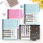 Sách lập kế hoạch ngân sách tiền mặt GREAT A5, Notepad tiếng Anh Tổ chức tài chính hàng tháng đa chức năng, Quản lý dòng tiền hiệu quả di động Tạp chí ngân sách không ngày tháng Cá nhân