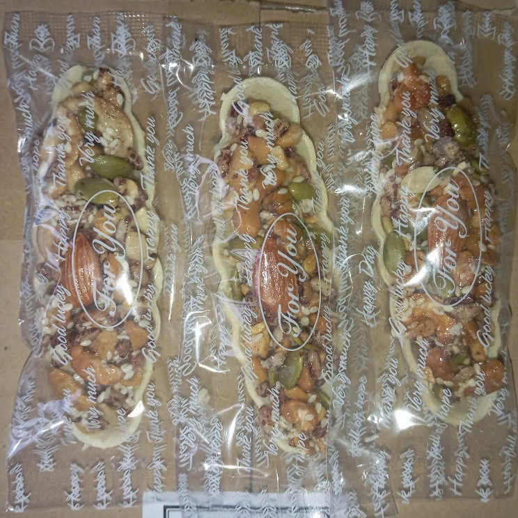 1 KG Bánh Thuyền Mix Hạt Dinh Dưỡng Giúp Giảm Cân, Ăn Kiêng - Bao Hàng Date mới