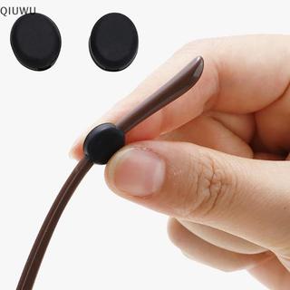QIUWU 10 Cặp Kính Kẹp Tai Silicon Chống Trơn Trượt Kính Mắt Chân Móc Tai Nút Chặn Braet Phụ Kiện Giá Đỡ Đầu Đền.