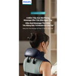 Máy Massage Cổ Vai Gáy PHILIPS 3204N, Massage 4 Điểm Tiếp Xúc Mô Phỏng Như Các Ngón Tay, Thư Giãn Mỗi Ngày HB034 — ảnh 6