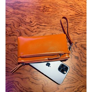 Thời trang mới Ví nữ Retro Da thật Ly hợp dài Dung tích lớn