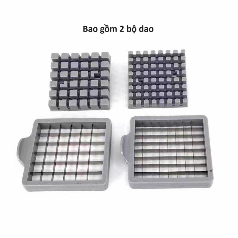 Máy & Dụng Cụ Bào, Thái Khoai Tây Đa Năng Inox 304 - Sợi, Lát Nhiều Kiểu, Vệ Sinh Dễ Dàng