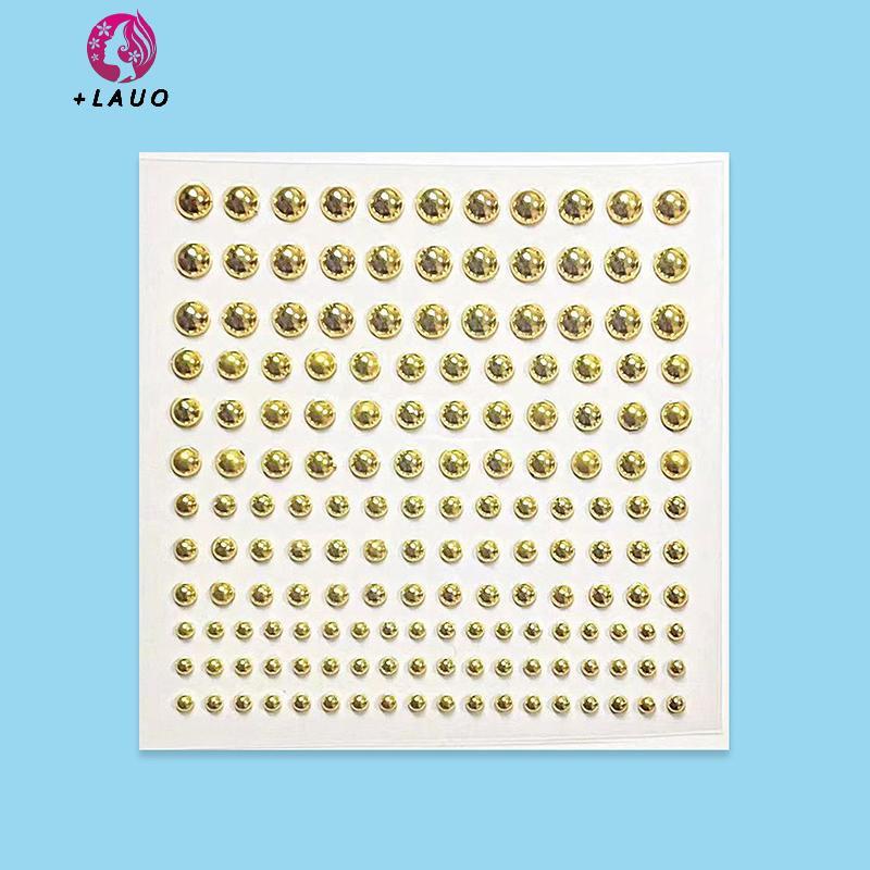 Mũi stud giả kim cương tự dính từ pha lê, phụ kiện trang sức cơ thể dành cho nữ Springevenstar