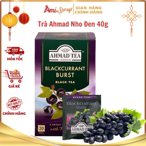 Trà Ahmad Nho Đen 40g Hương Vị Blackcurrant Đậm Đà, Tinh Tế Và Lôi Cuốn