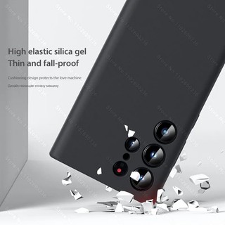 Ốp Điện Thoại Chính Hãng Lỏng Thẳng Sang Trọng Trên Cho Samsung M01s M02 M02s M10 M10s M11 M12 M13 M14 M20S 4G 5G Chống Rơi Full Cover Vỏ Điện Thoại Lỏng