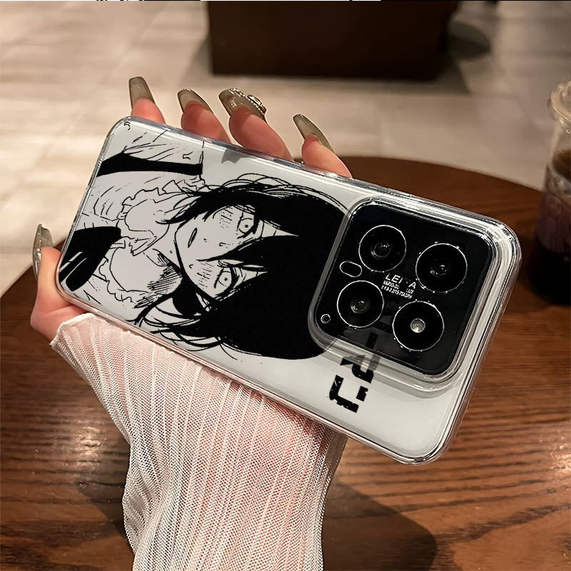 Dành Cho Redmi Turbo 4 Pro Note 15 Pro / 14 / 13 Mi 15T 14T K90 Pro Max Chainsaw Man REZE Slim Soft Phone Case Cho Xiaomi 17 Pro Max Bảo Vệ Camera Chống Sốc Redmi Cover