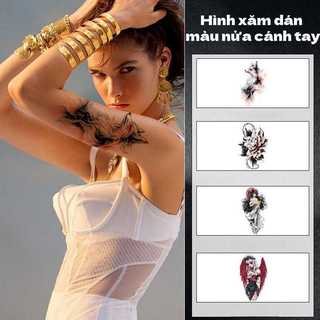 Sticker Xăm Tạm Thời, Mẫu Xăm Độc Đáo, An Toàn Cho Da, Dễ Dán, Đa Dạng Mẫu, Thời Trang Cá Nhân, Hiệu Quả Lâu Dài