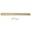 Dây Xích Xe Đạp, Dây Xích Xe Đạp Thép 1 / 2 "X 11 / 128", Bền Dễ Dàng Lắp Đặt Dây Xích Xe Đạp Gấp 116 Liên Kết Vàng Cho Xe Đạp Leo Núi / Đường / Xe Đạp Gấp