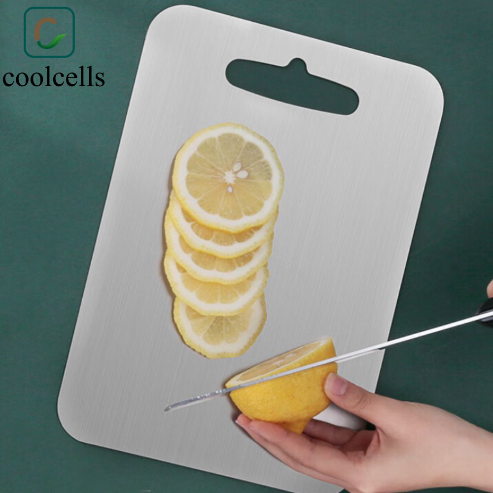Bảng cắt thép không gỉ COOLCELLS 304, Thớt hình chữ nhật chống nấm mốc ...